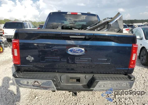 2022 Ford F150 Supercrew из США, поврежденный, VIN 1FTEW1C57NFA48522